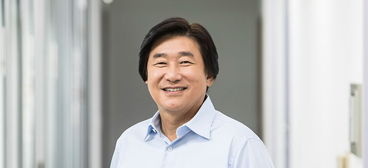 Sang Hoon Lee, Ph.D., Chief Executive Officer and President photo